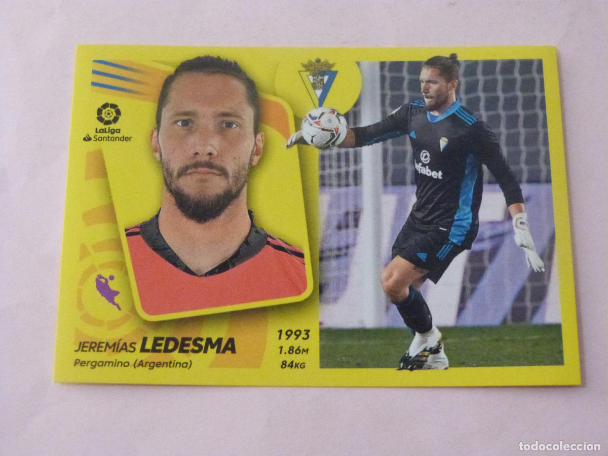Cromos de f&uacute;tbol: CROMO FUTBOL LEDESMA CADIZ C.F. SIN PEGAR N&ordm; 5 LIGA ESTE 2021-2022/21-22 PANINI