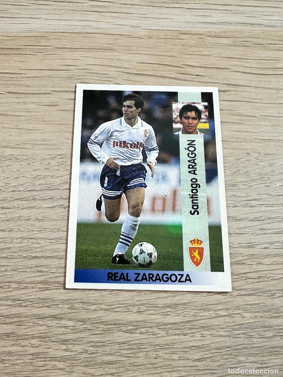 Cromos de f&uacute;tbol: 185 ARAGON ZARAGOZA - CROMO SIN PEGAR - PANINI 96 97 LIGA 1996 1997