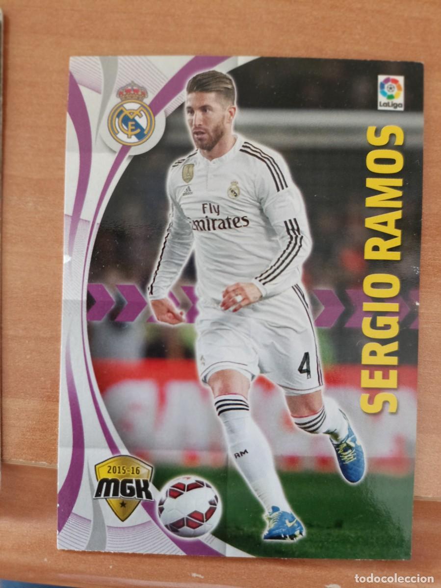 Cromos de f&uacute;tbol: sergio ramos, 15 16 megacracks. - Foto 1