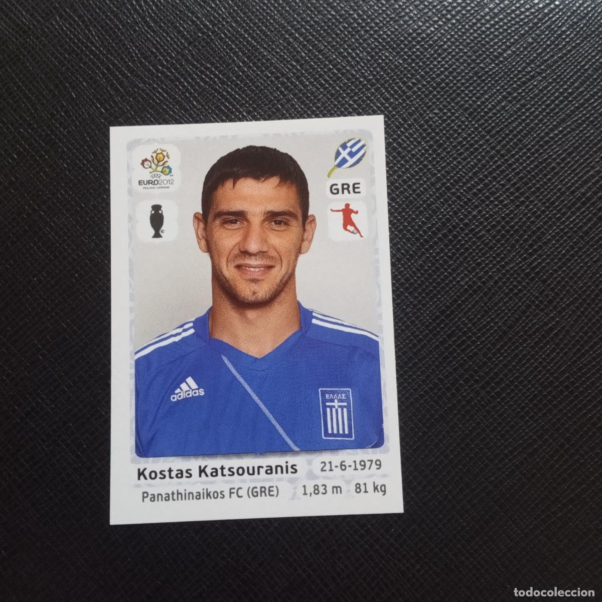 Cromos de f&uacute;tbol: 95 KATSOURANIS GRECIA PANINI EUROCOPA POLONIA 2012 CROMO FUTBOL EURO 12 - SIN PEGAR - X2