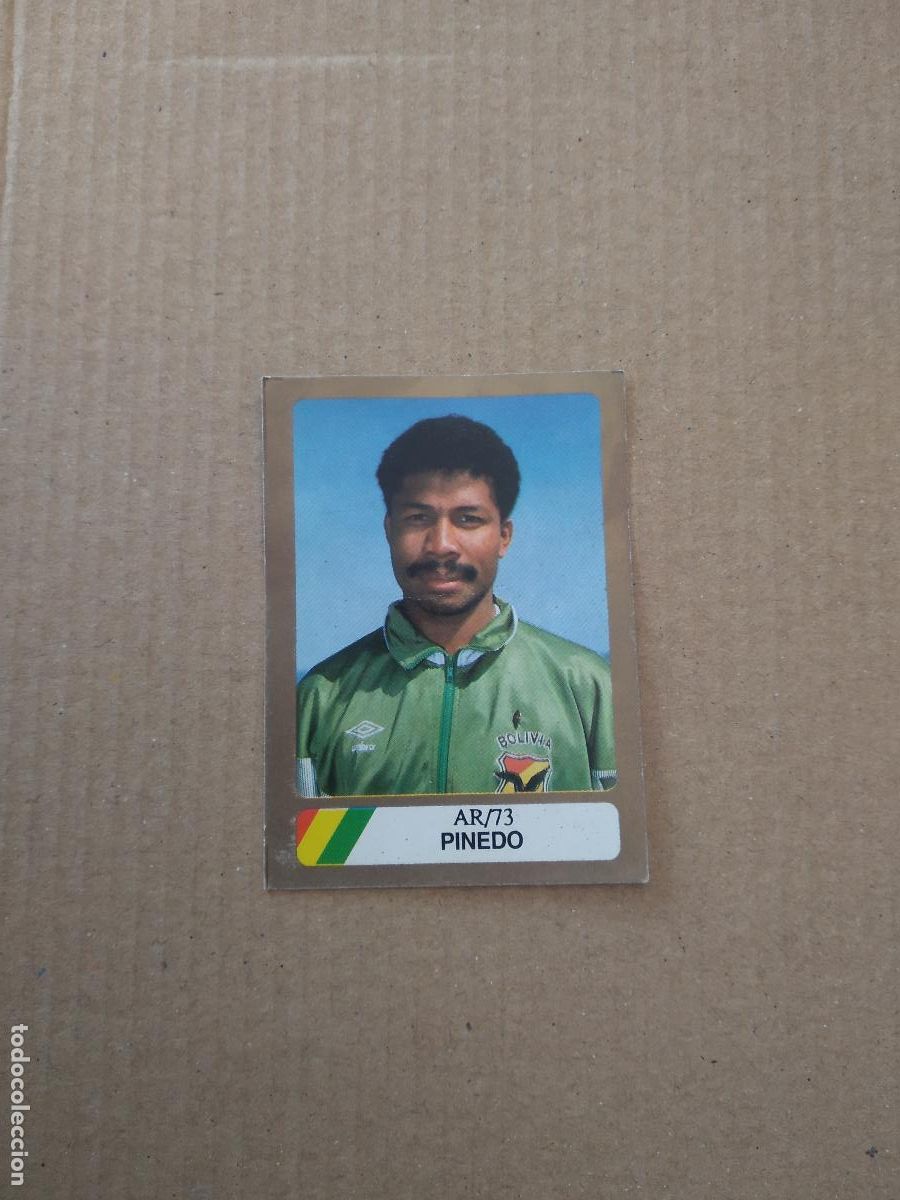Figurine di Calcio: 73 PINEDO BOLIVIA CROMO FUTBOL MUNDIAL 1994 REYAUCA WORLD CUP COPA DEL MUNDO