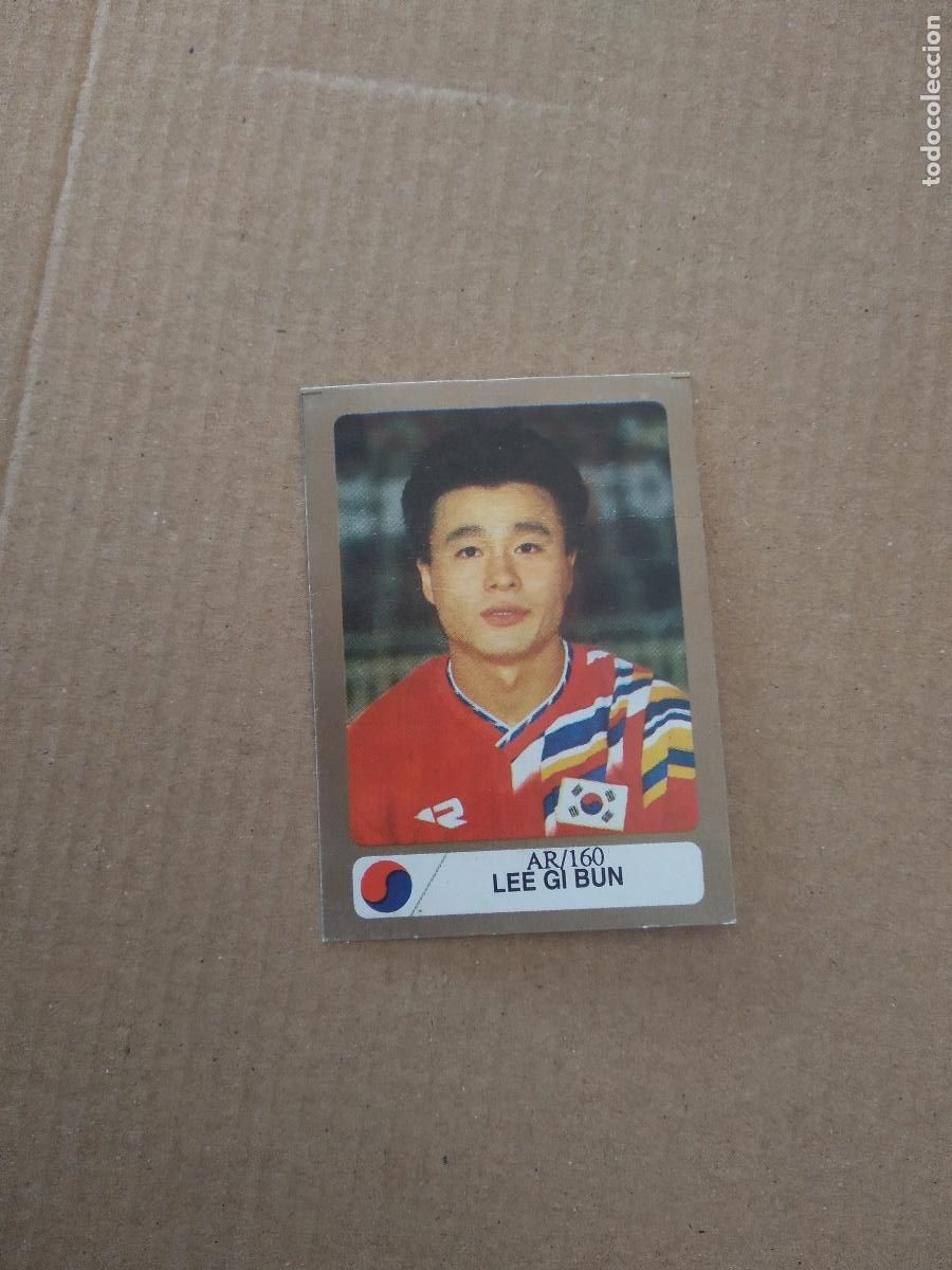 Fu&szlig;ball-Sticker: 160 LEE GI BUN KOREA COREA CROMO FUTBOL MUNDIAL 1994 REYAUCA WORLD CUP COPA DEL MUNDO