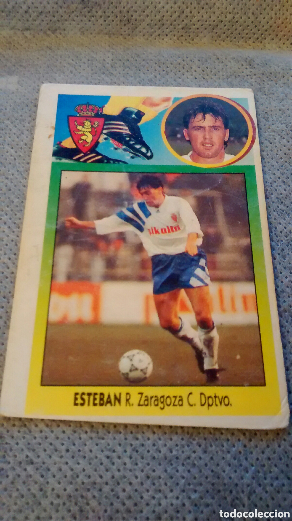 Cromos de f&uacute;tbol: 1993 93 94 ESTE ESTEBAN, ZARAGOZA - Foto 1