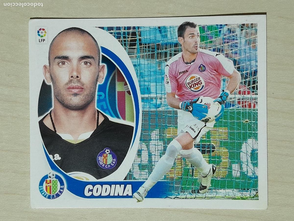 Cromos de f&uacute;tbol: CROMO 2 CODINA - ESTE 2012 13 - 12 13 - CROMO SIN PEGAR - GETAFE - Foto 1