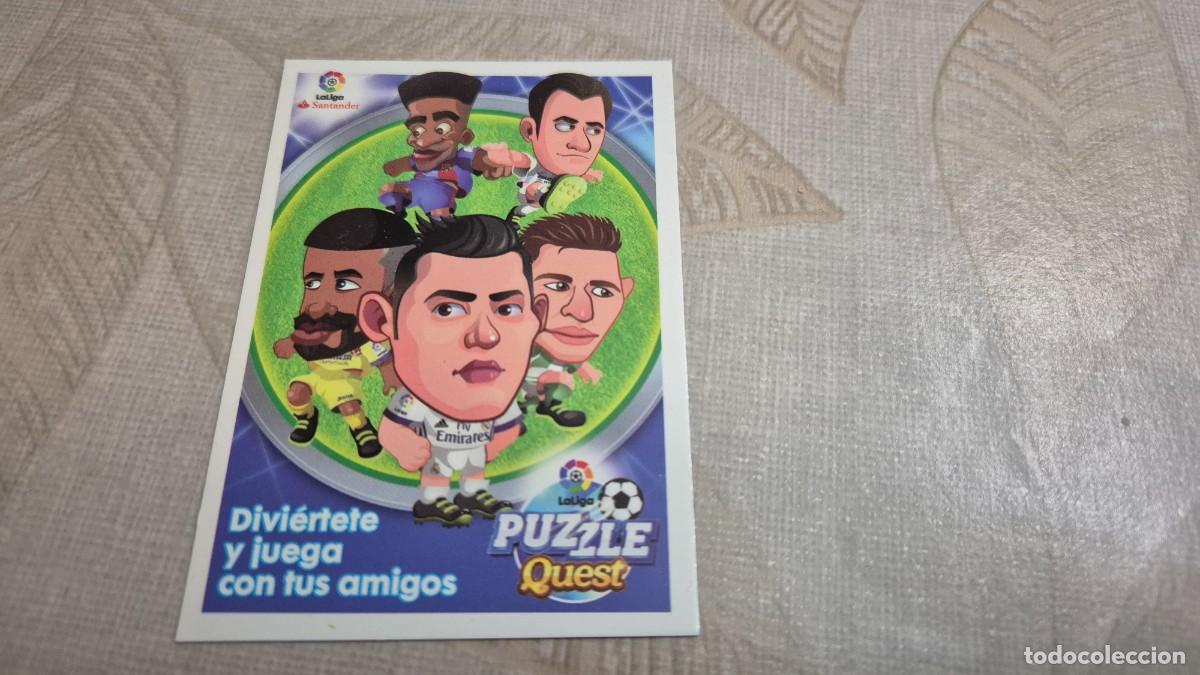 Cromos de F&uacute;tbol: PANINI PUZLE QUEST LIGA 2016 2017 CRISTIANO RONALDO