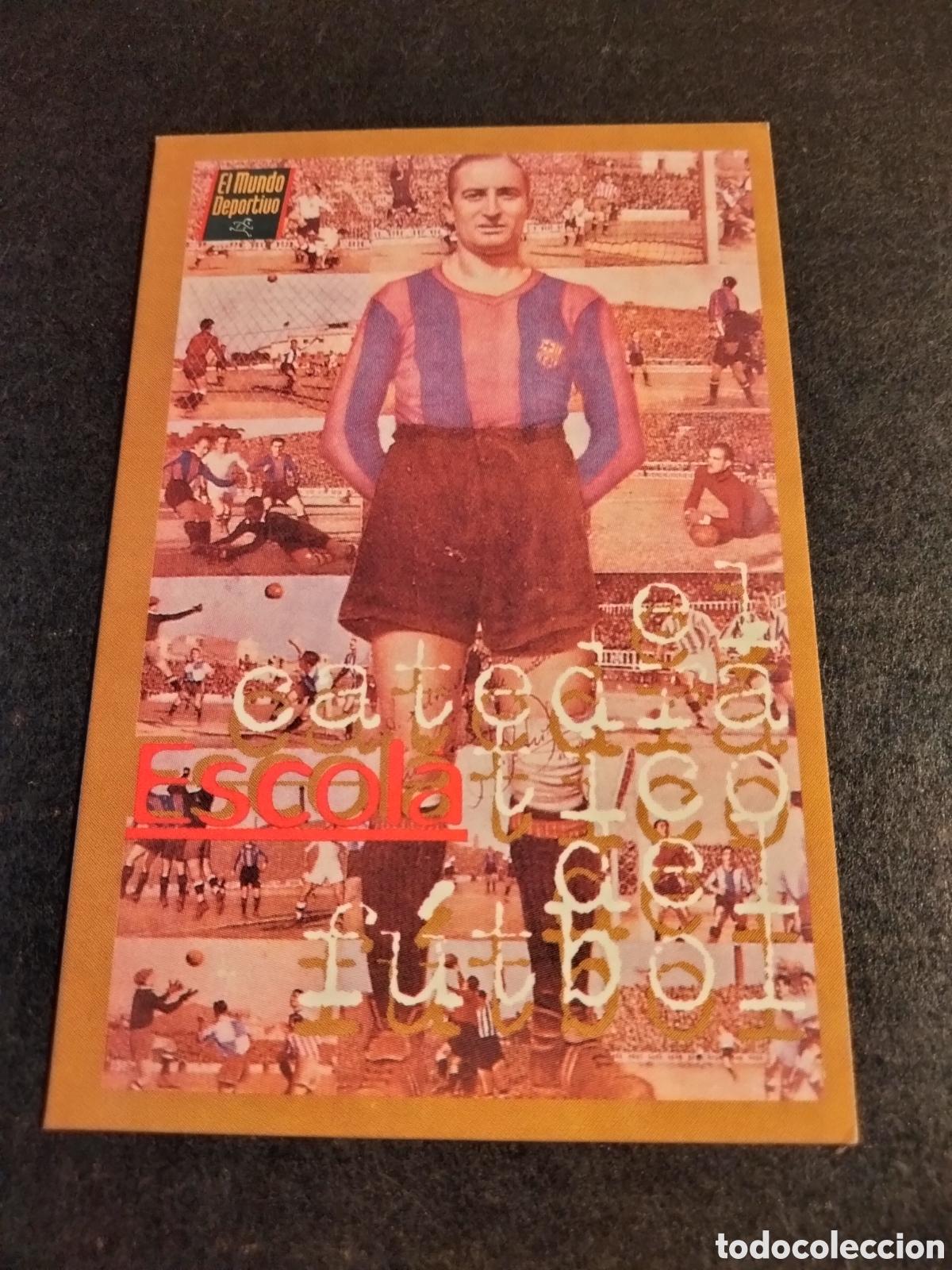 Cromos de Futebol: BARCA D'OR MUNDO DEPORTIVO A&Ntilde;O 1995 ESCOLA EL CATEDRATICO DEL FUTBOL FC.BARCELONA
