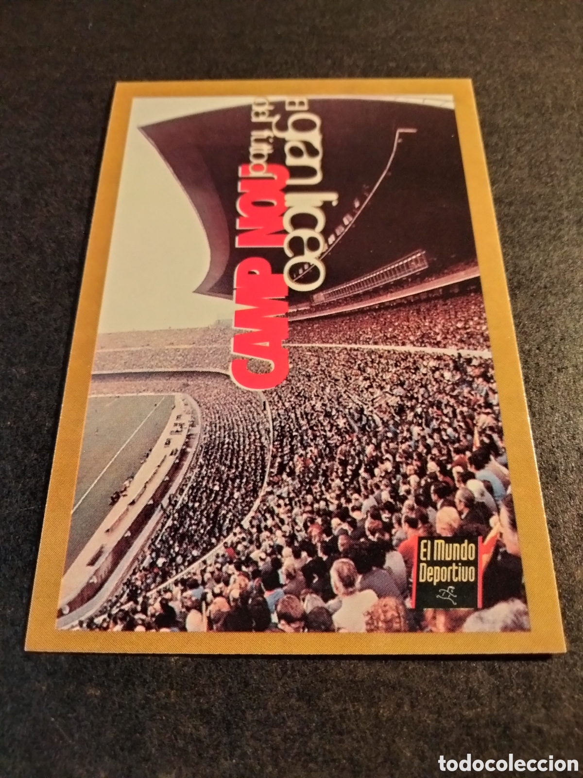 Cromos de Futebol: BARCA D'OR MUNDO DEPORTIVO A&Ntilde;O 1995 CAMP NOU EL GRAN LICEO DEL FUTBOL FC.BARCELONA