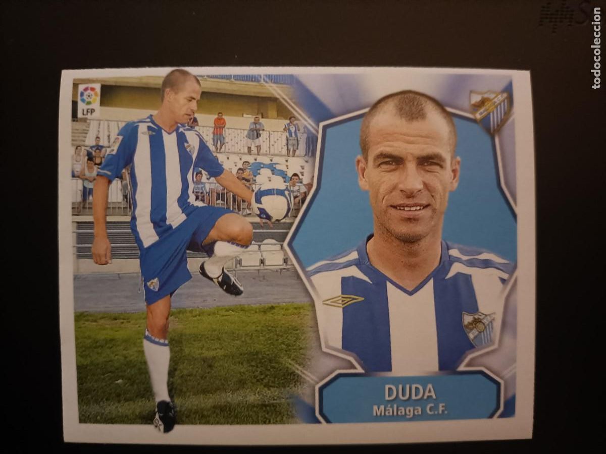 Figurine di Calcio: DUDA MALAGA EDICIONES ESTE 08 09 2008 2009 FICHAJE 24 SIN PEGAR CROMO UNIFICO ENVIOS