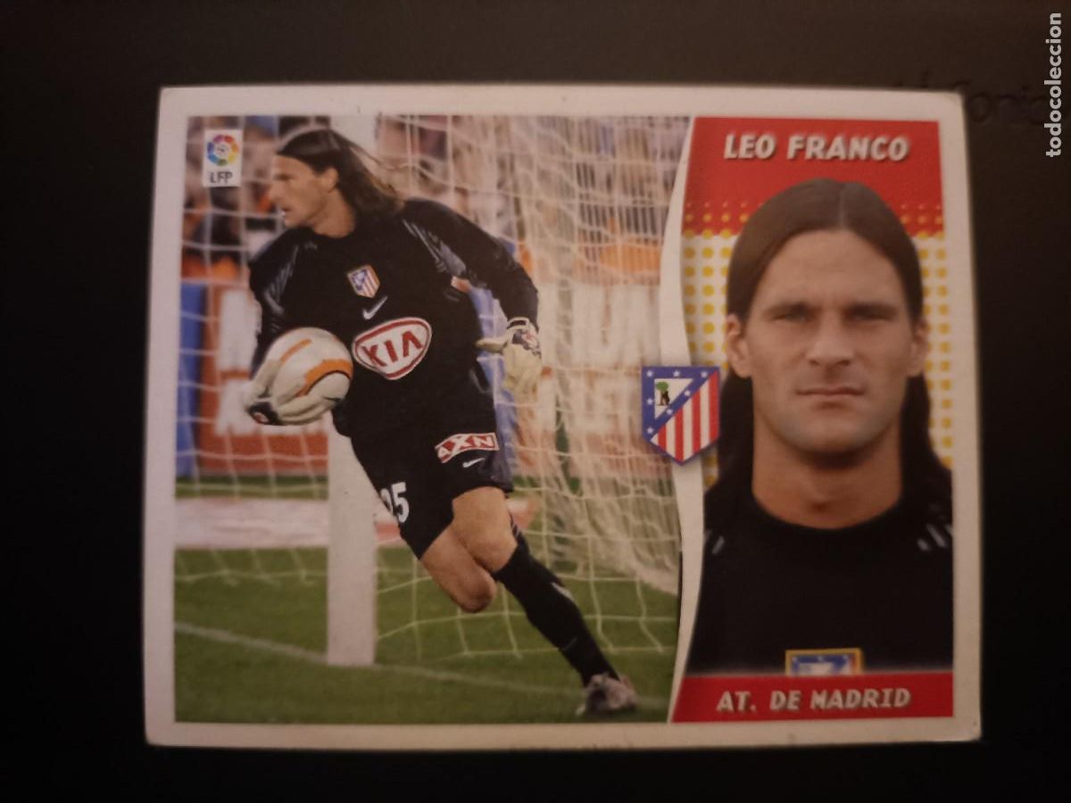 Fu&szlig;ball-Sticker: LEO FRANCO ATLETICO DE MADRID EDICIONES ESTE 06 07 2006 2007 UNIFICO ENVIOS