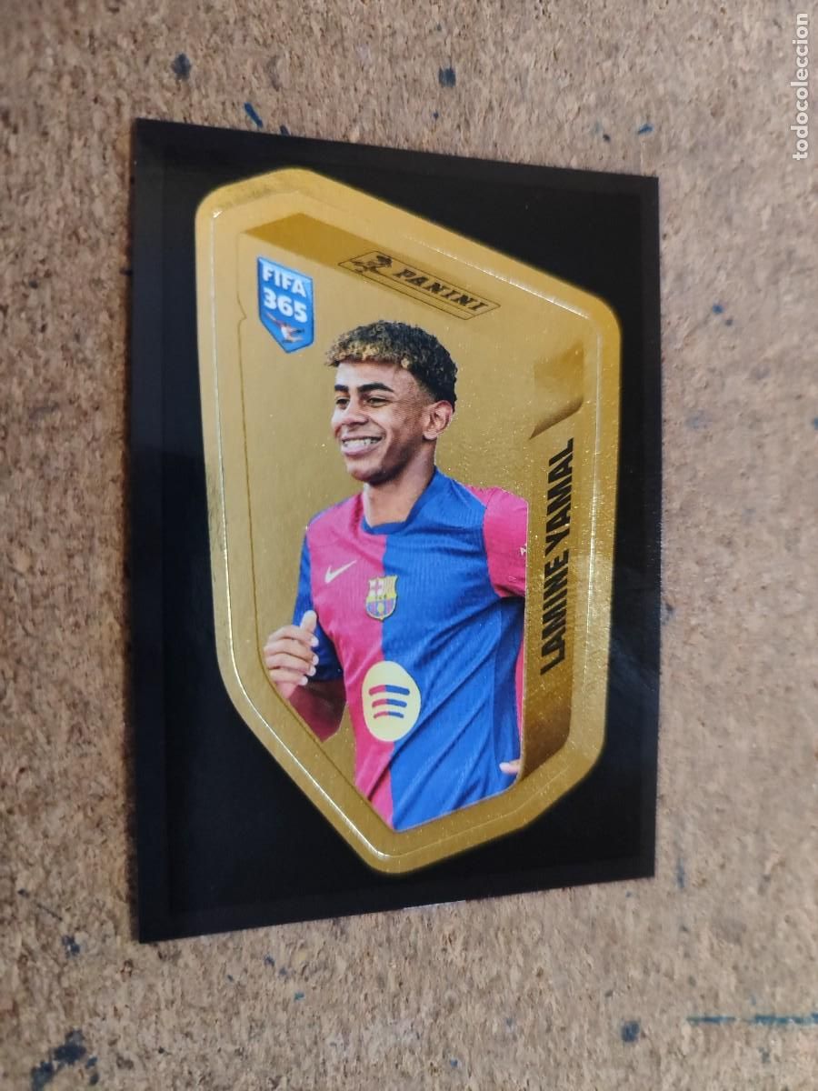 Cromos de Futebol: PANINI FIFA 365 2025 UCL STICKER MY GOLDEN TEAM LAMINE YAMAL FC BARCELONA # YAM