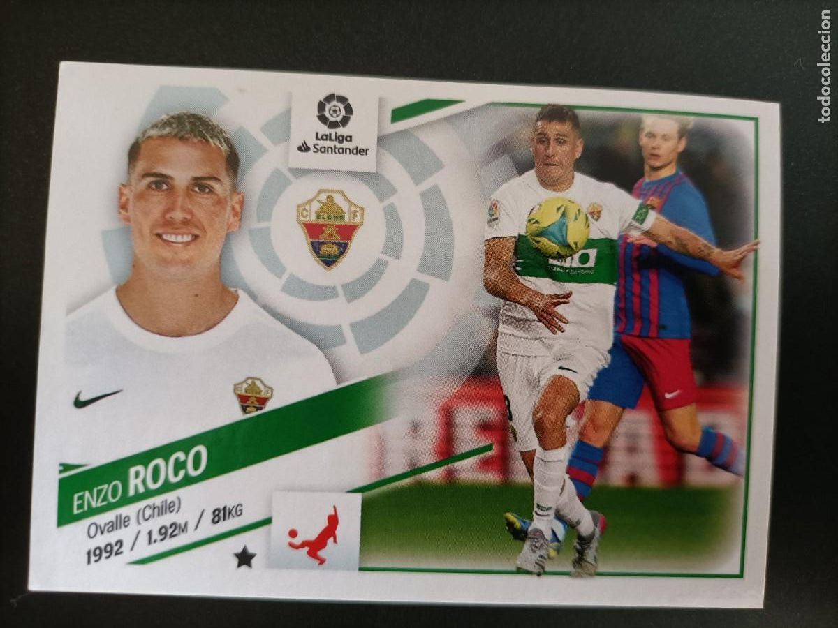 Figurine di Calcio: ENZO ROCO ELCHE 9 EDICIONES ESTE 22 23 2022 2023 UNIFICO ENVIOS