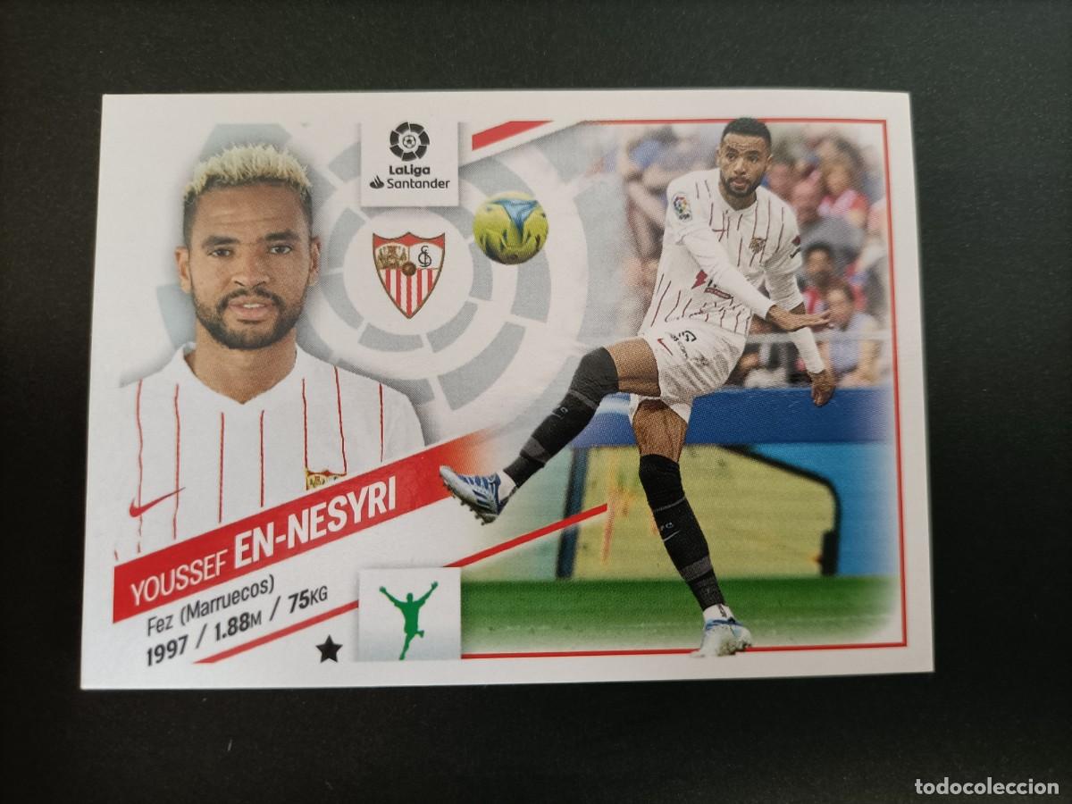 Fu&szlig;ball-Sticker: EN NESYRI SEVILLA 19 EDICIONES ESTE 22 23 2022 2023 UNIFICO ENVIOS