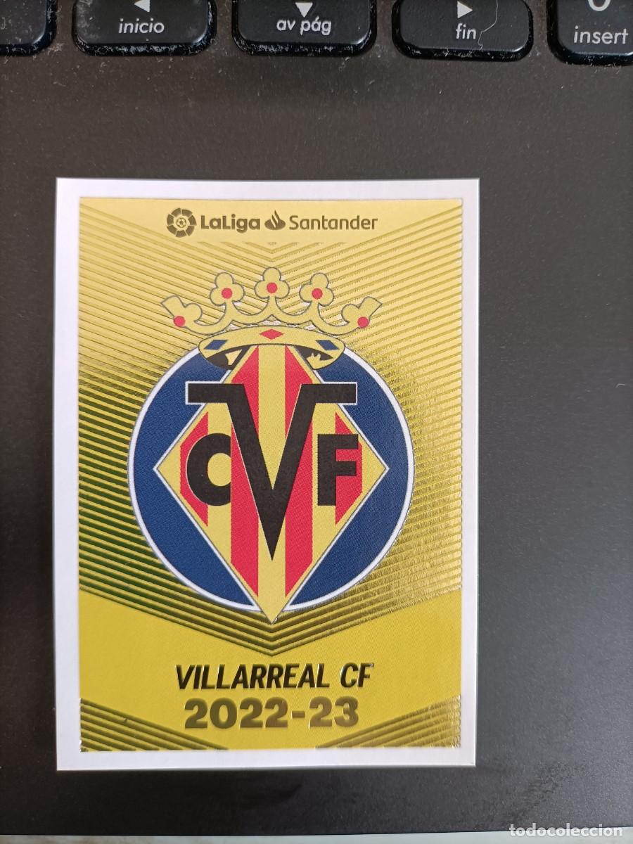 Figurine di Calcio: ESCUDO VILLAREAL 1 EDICIONES ESTE 22 23 2022 2023 UNIFICO ENVIOS