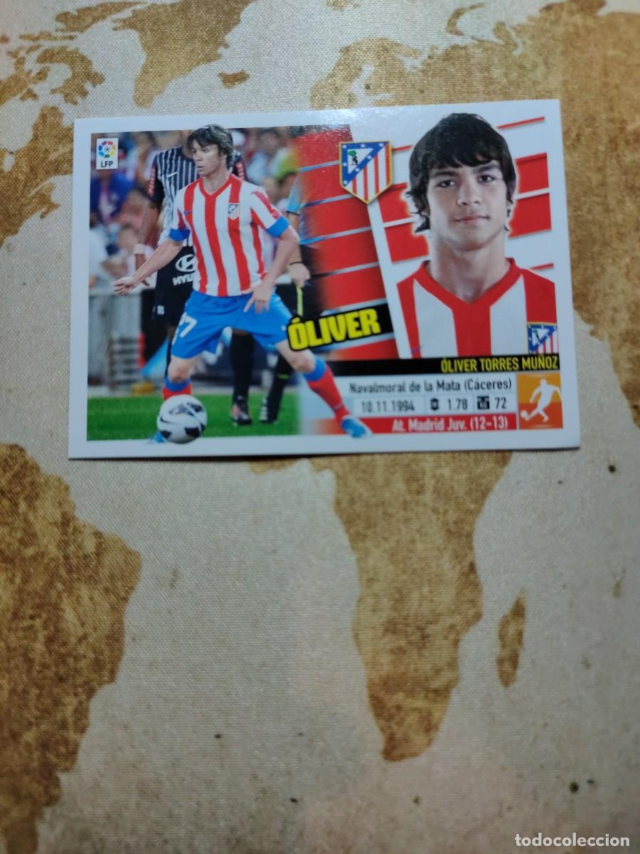 Cromos de F&uacute;tbol: Liga Este Atl&eacute;tico 11 B OLIVER 2013-14 13 14