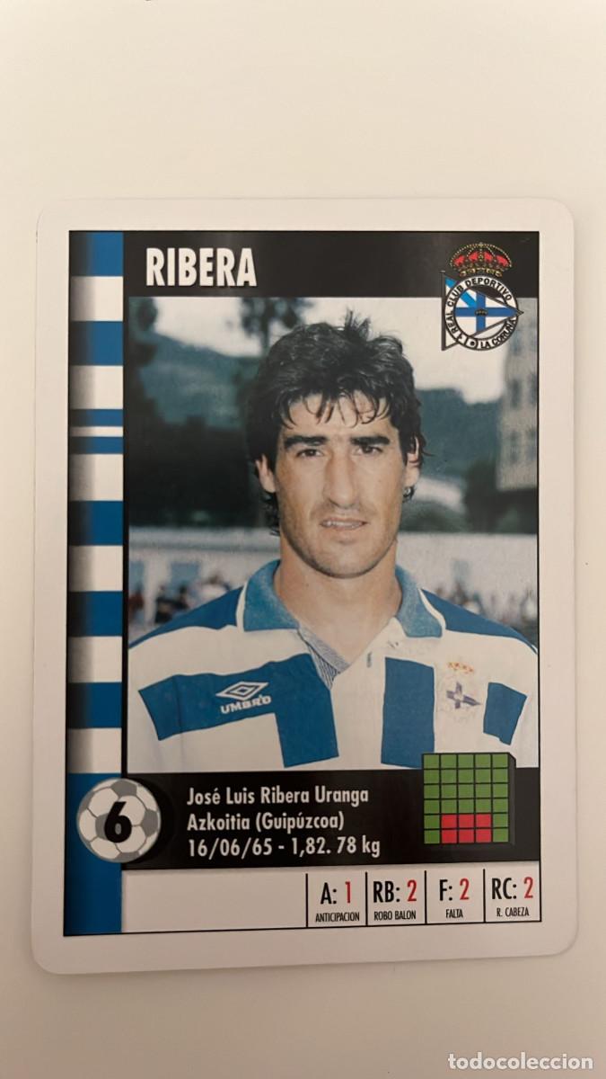 Fu&szlig;ball-Sticker: RIBERA DEPOR MARCA SUPERGOL 1995 1996 FUTBOL CROMO