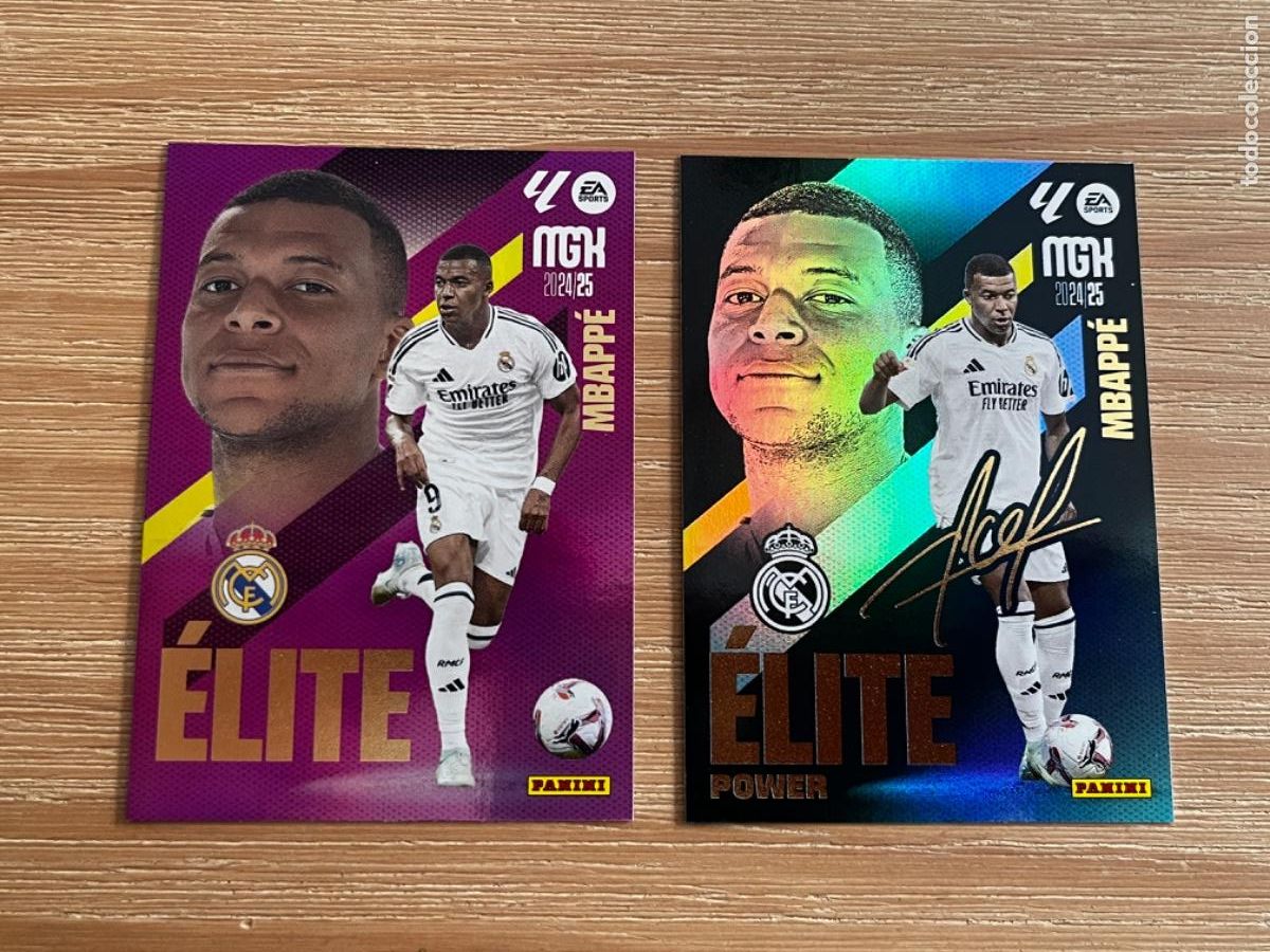 Cromos de F&uacute;tbol: 19. CROMO MEGACRACKS MBAPPE 2024-25 24-25 ELITE + ELITE POWER 498/P498