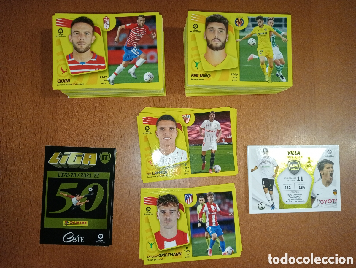 Football Stickers: Lote 373 Cromos Diferentes liga este 21/22 Leer
