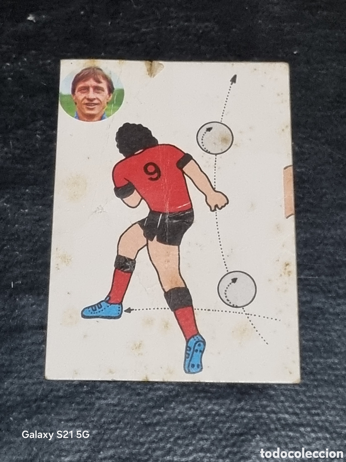 Cromos de F&uacute;tbol: 14 - CROMO APRENDE A JUGAR A F&Uacute;TBOL CON JOHAN CRUYFF