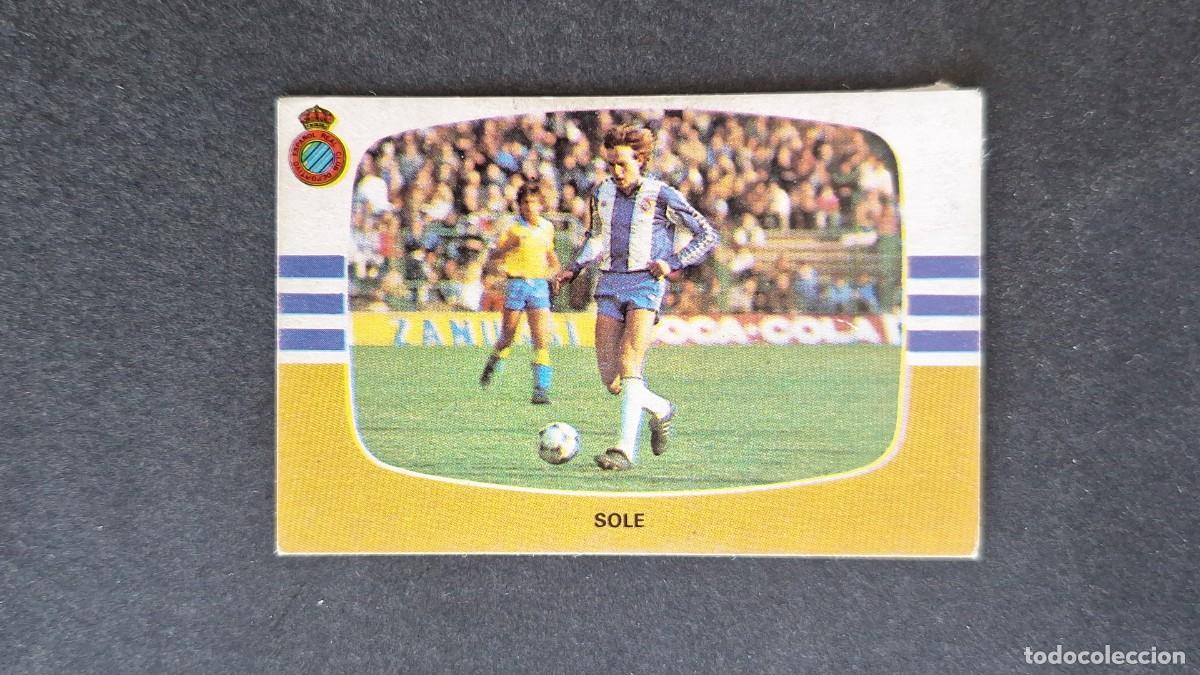 Cromos de F&uacute;tbol: SOLE R. C. D. ESPA&Ntilde;OL CROMOS CANO LIGA 1984/85 84 85 DESPEGADO