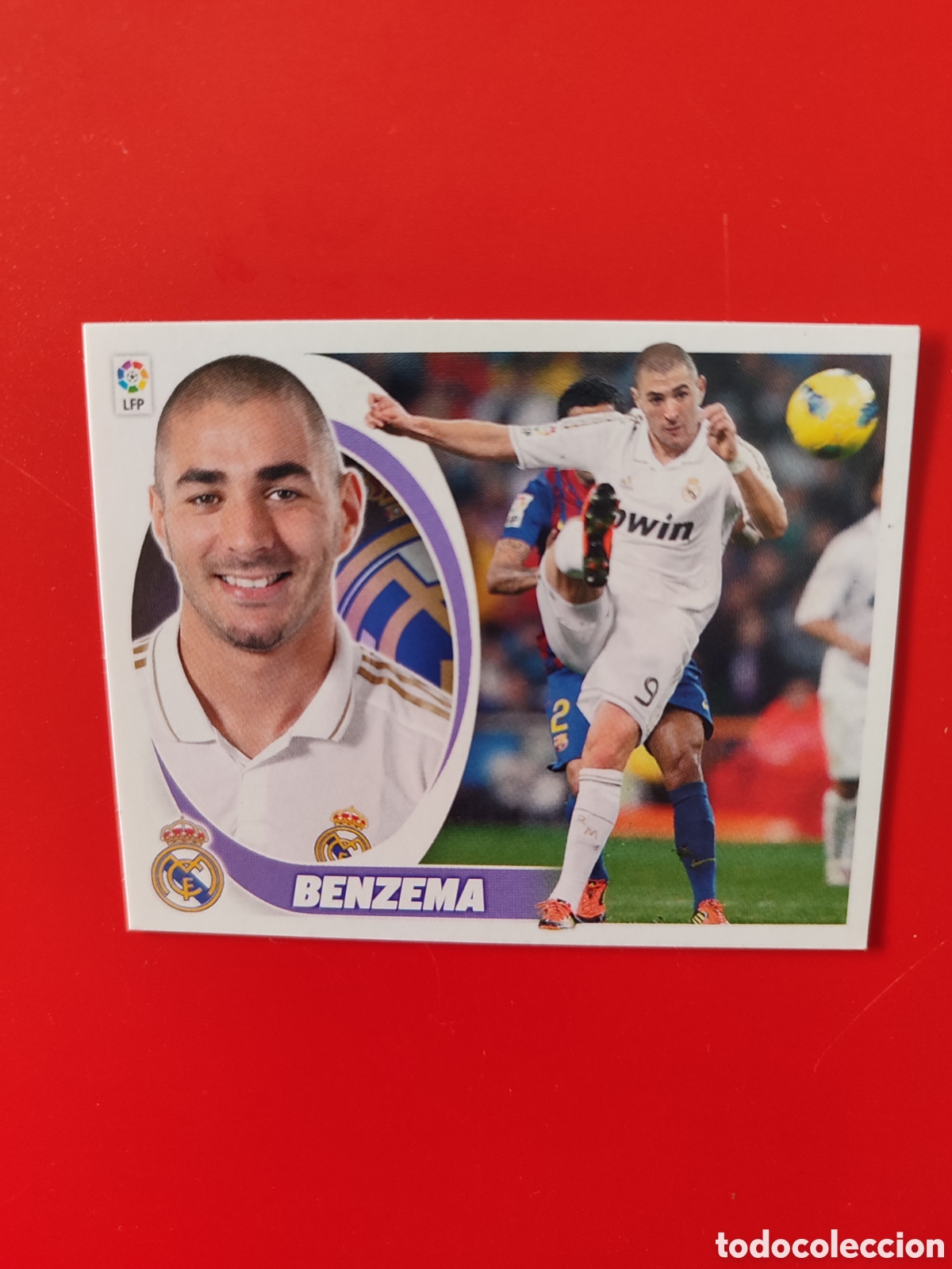 Cromos de f&uacute;tbol: Benzem&aacute; Este 2012-13 - Foto 2