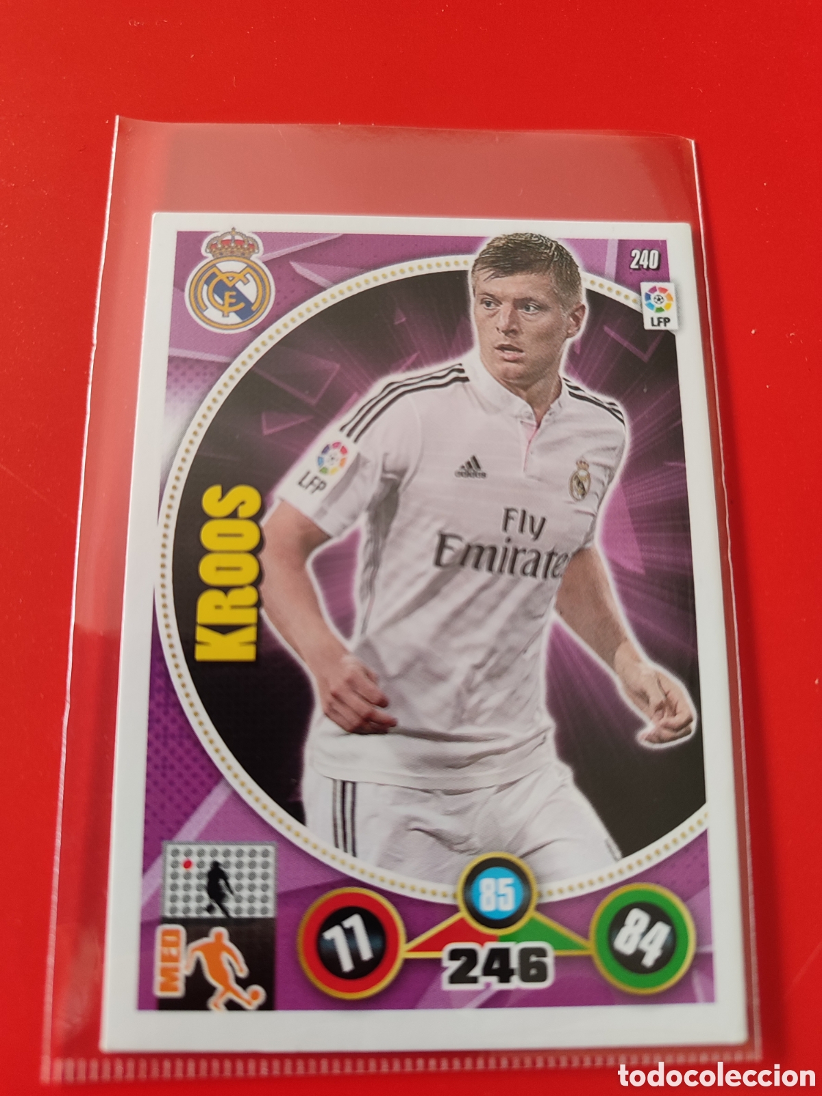 Cromos de f&uacute;tbol: Kross Adrenalyn 14-15 - Foto 1