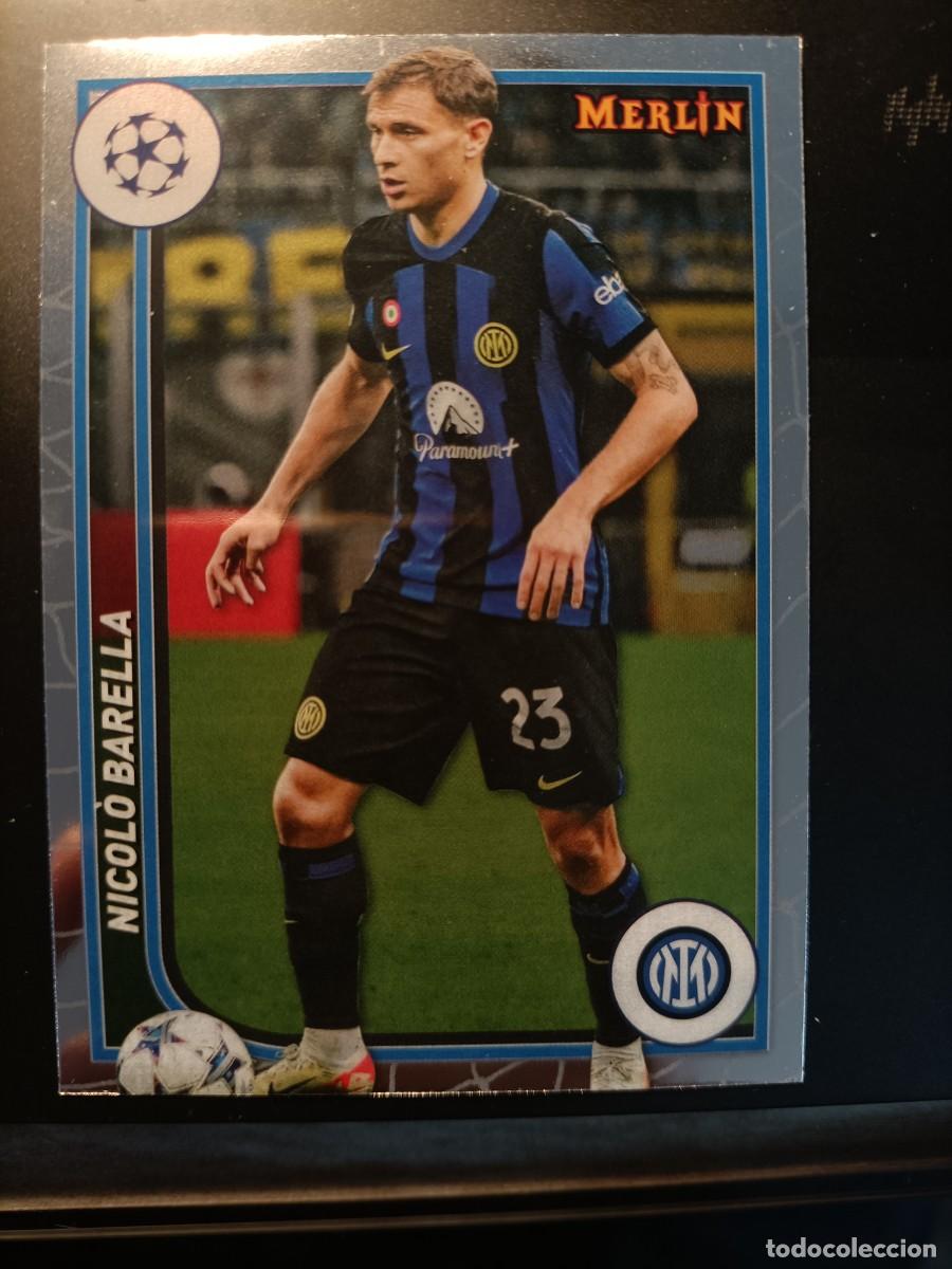 Figurine di Calcio: 47 barella topps Merl&iacute;n 2023/24 INTER
