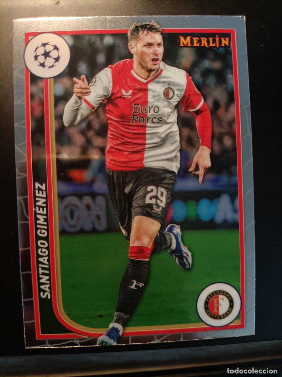 Figurine di Calcio: 57 santiago Gim&eacute;nez topps Merl&iacute;n 2023/24 FEYENOORD