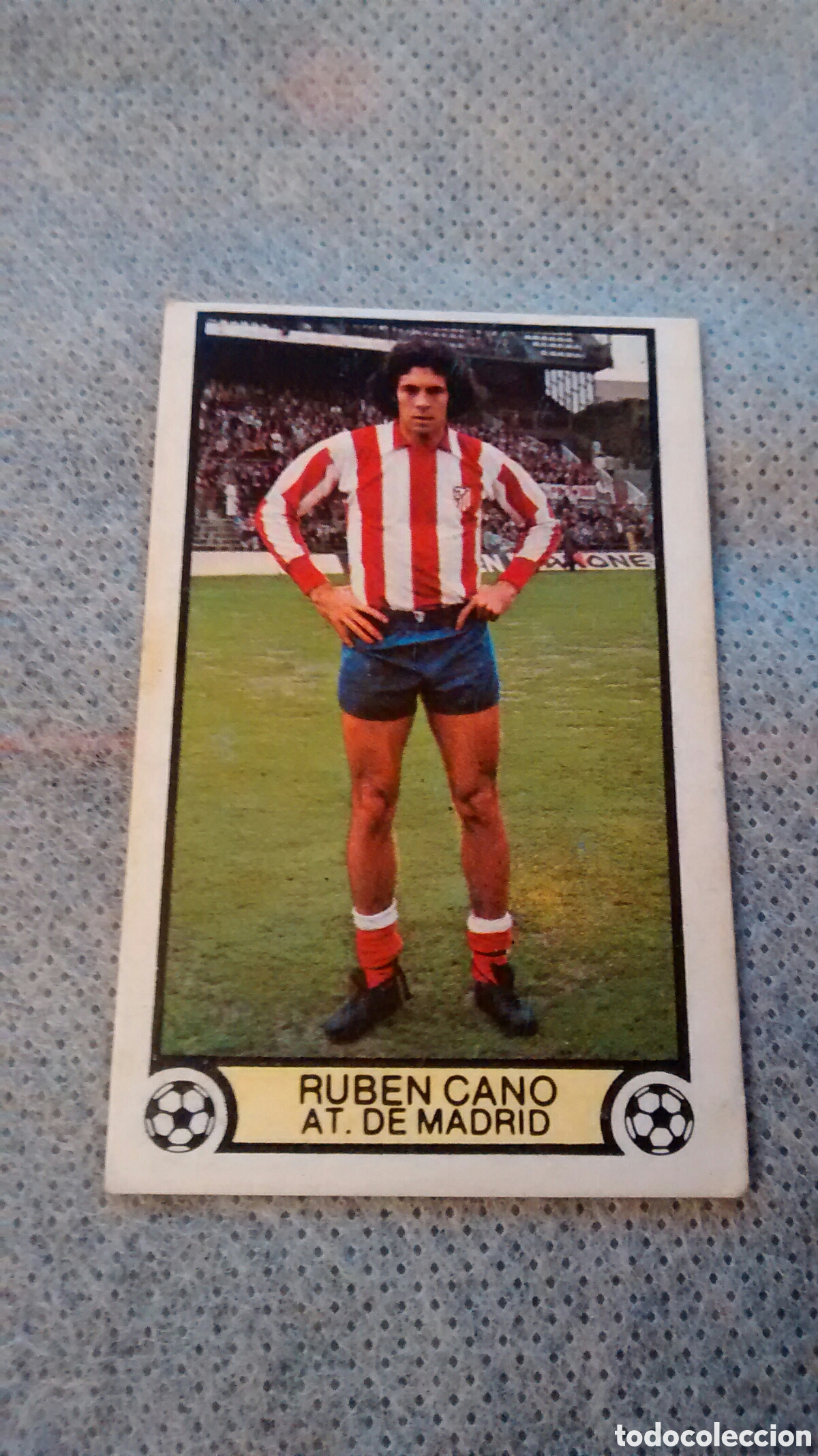 Cromos de f&uacute;tbol: RUBEN CANO EDICIONES ESTE 79 80 AT.MADRID - Foto 1