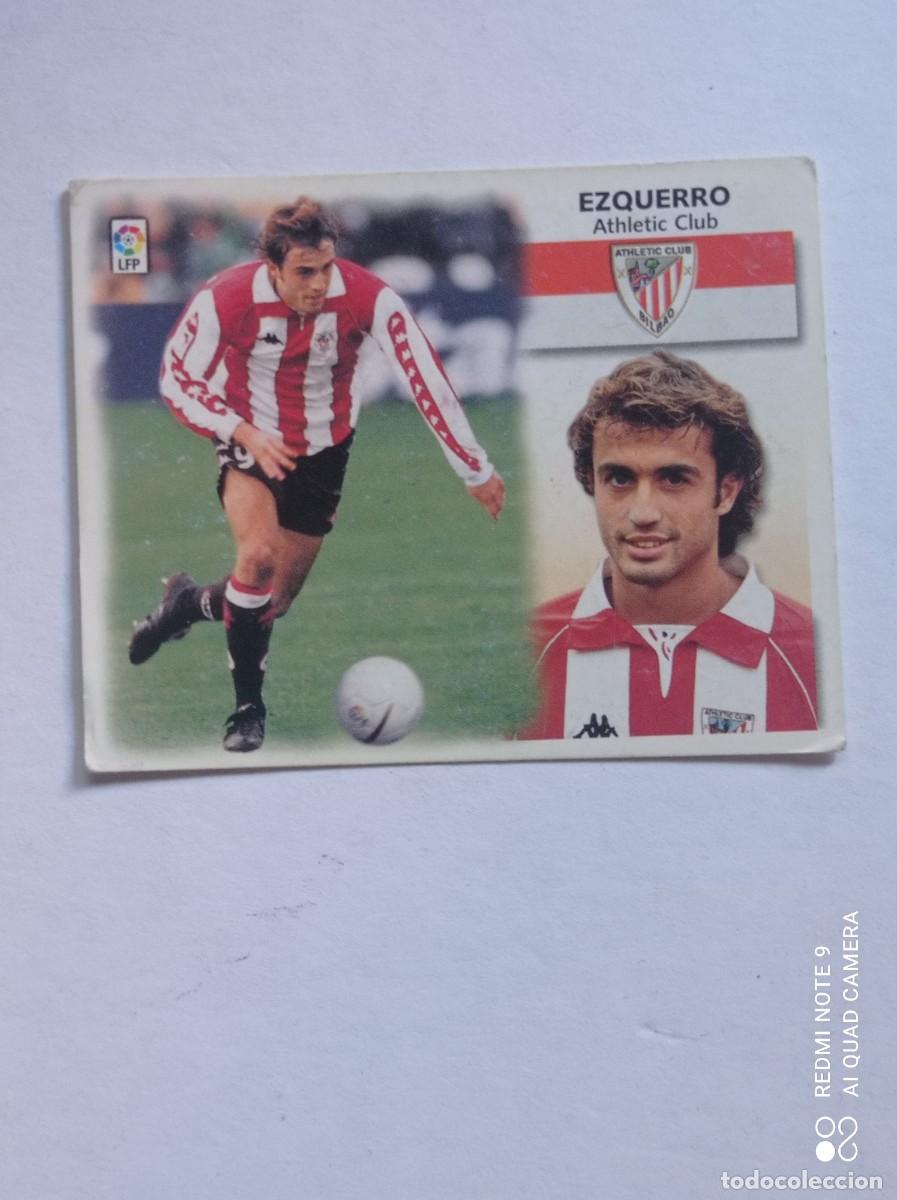 Cromos de f&uacute;tbol: Cromo de EZQUERRO el ATH. BILBAOde LIGA 1999-2000 - Foto 1