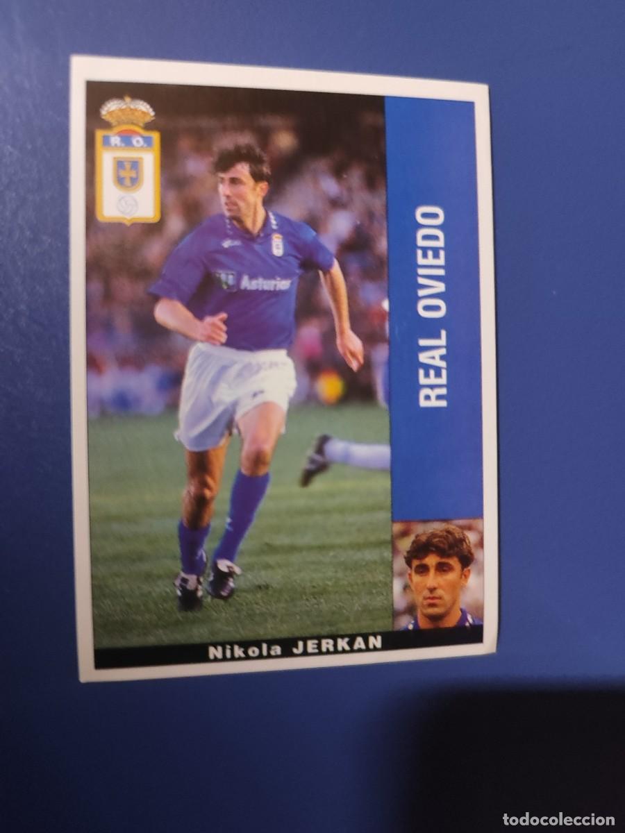 Cromos de Futebol: 150 95-96 PANINI NIKOLA JERKAN - REAL OVIEDO -- CROMO NUNCA PEGADO 1995 1996 LIGA