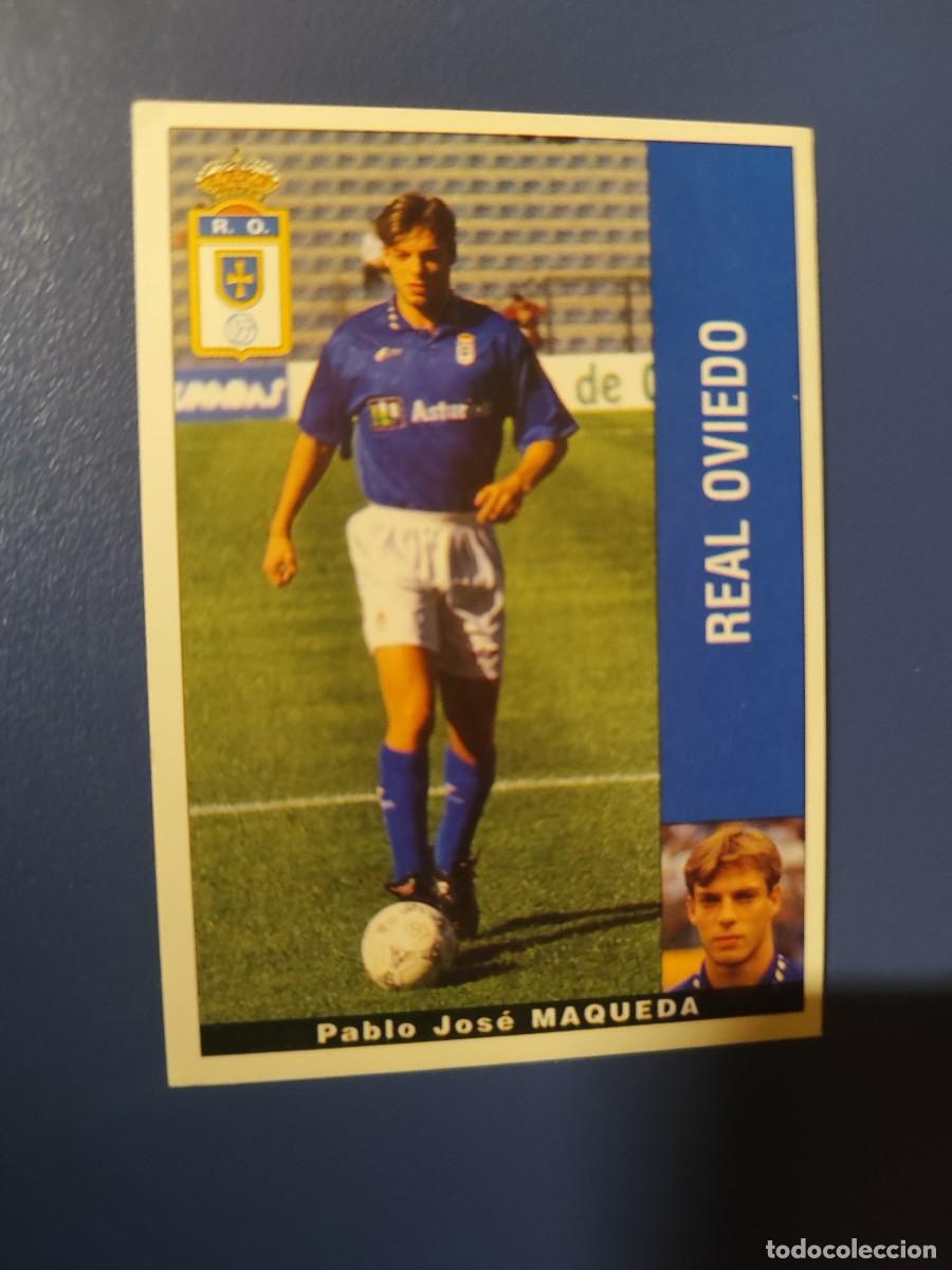 Cromos de Futebol: 159-A 95-96 PANINI PABLO JOS&Eacute; MAQUEDA ANDR&Eacute;S - REAL OVIEDO -- CROMO NUNCA PEGADO 1995 1996 LIGA