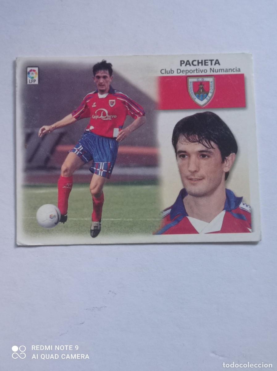 Cromos de f&uacute;tbol: Cromo de PACHETA del NUMANCIA de LIGA 1999-2000 - Foto 1