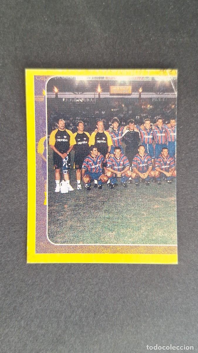 Fu&szlig;ball-Sticker: ALINEACION IZQUIERDA C. F. EXTREMADURA PANINI SUPERCAMPEONATO 1998/99 98 99 NUNCA PEGADO SIN PEGAR
