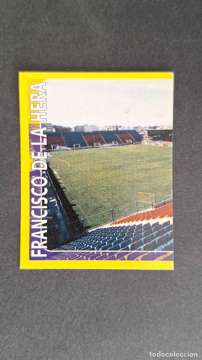 Fu&szlig;ball-Sticker: ESTADIO IZQUIERDA C. F. EXTREMADURA PANINI SUPERCAMPEONATO 1998/99 98 99 NUNCA PEGADO SIN PEGAR