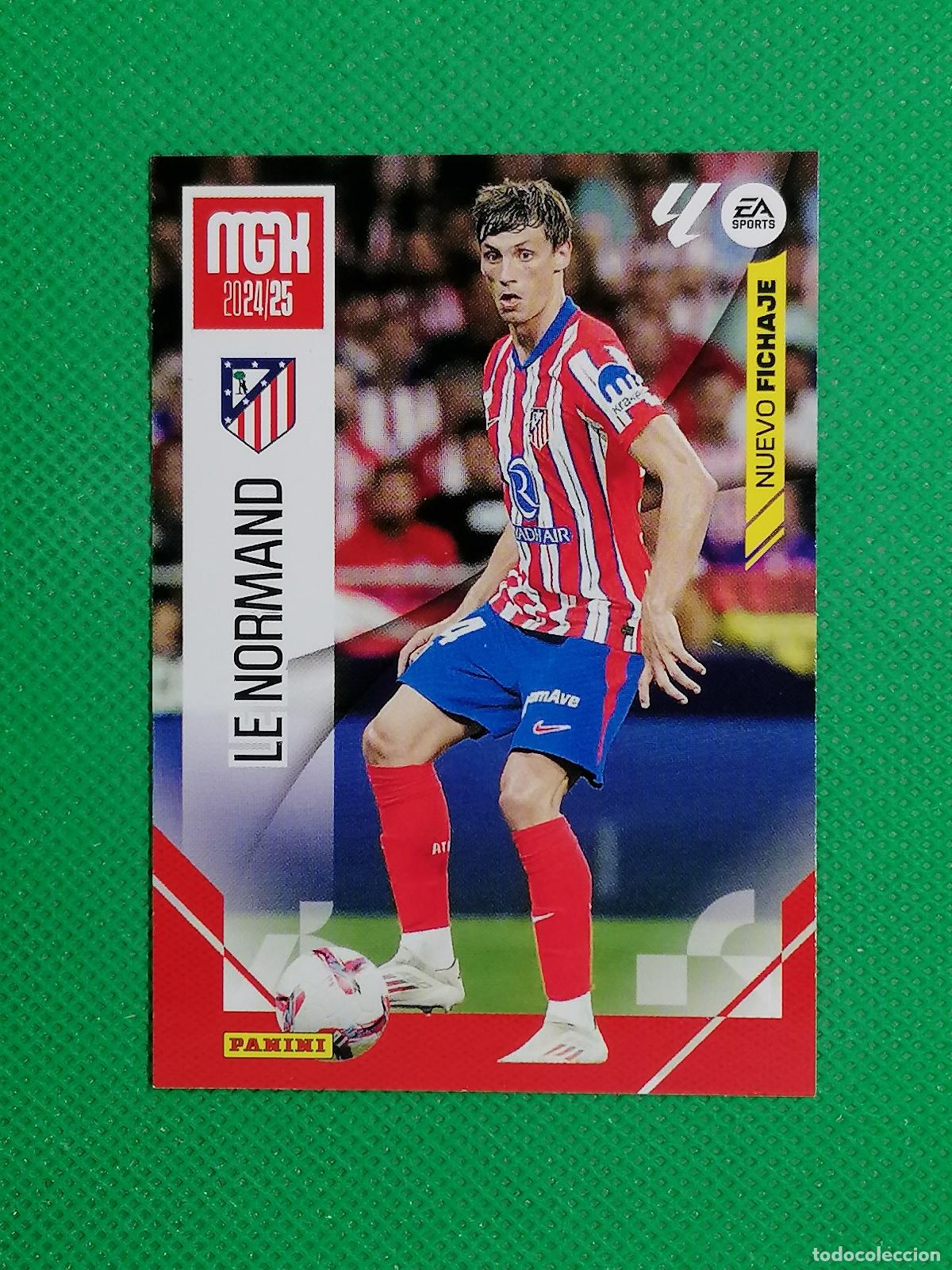 Figurine di Calcio: 461 LE NORMAND ATLETICO DE MADRID FICHAJE 3 EDICION ⚽ PANINI LIGA MEGACRACKS 24 25 2024 2025 ⚽