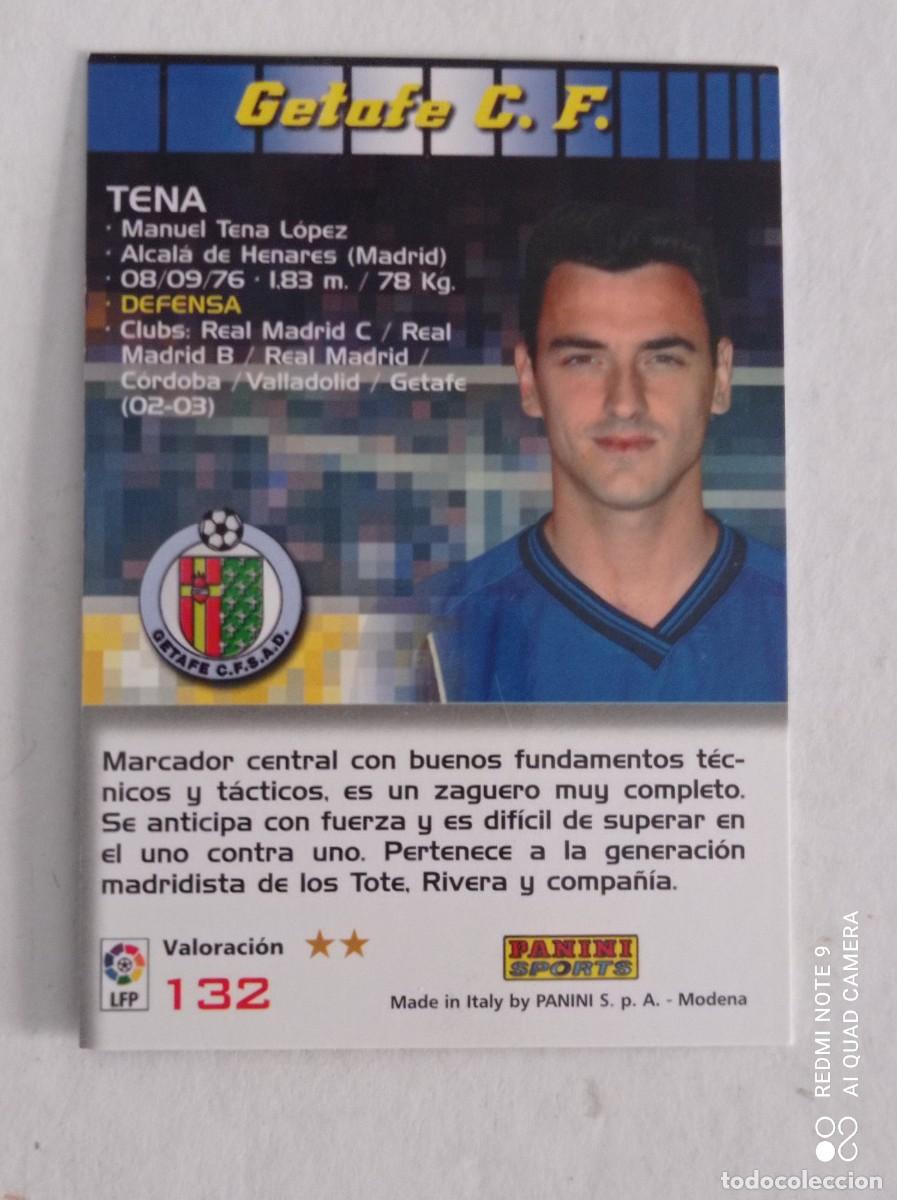 Cromos de f&uacute;tbol: Cromo MEGA GRACKS 2004-05 de TENA de GETAFE - Foto 2