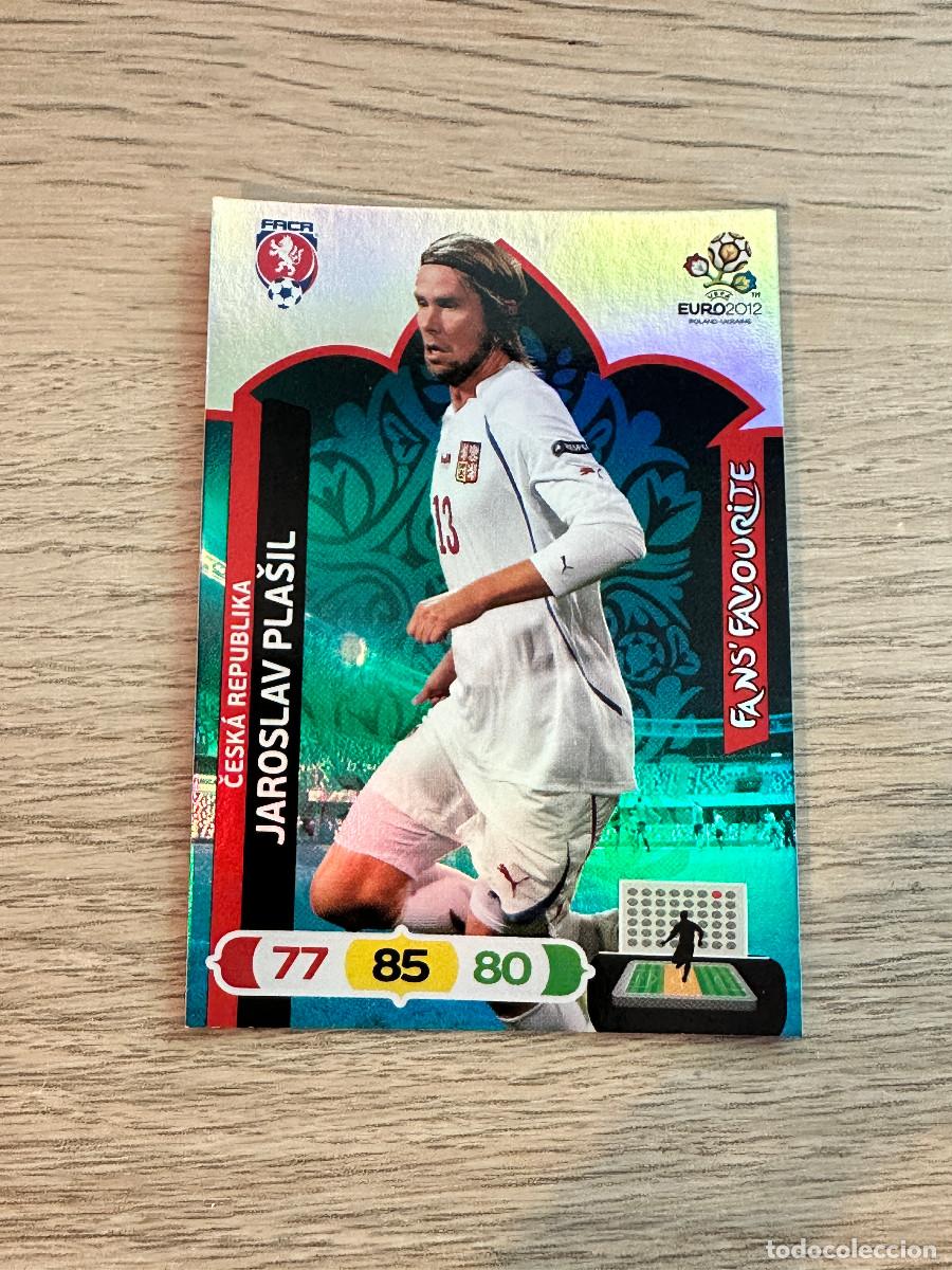 Cromos de F&uacute;tbol: PLASIL 241 - FANS FAVOURITE - REPUBLICA CHECA ADRENALYN EURO 2012