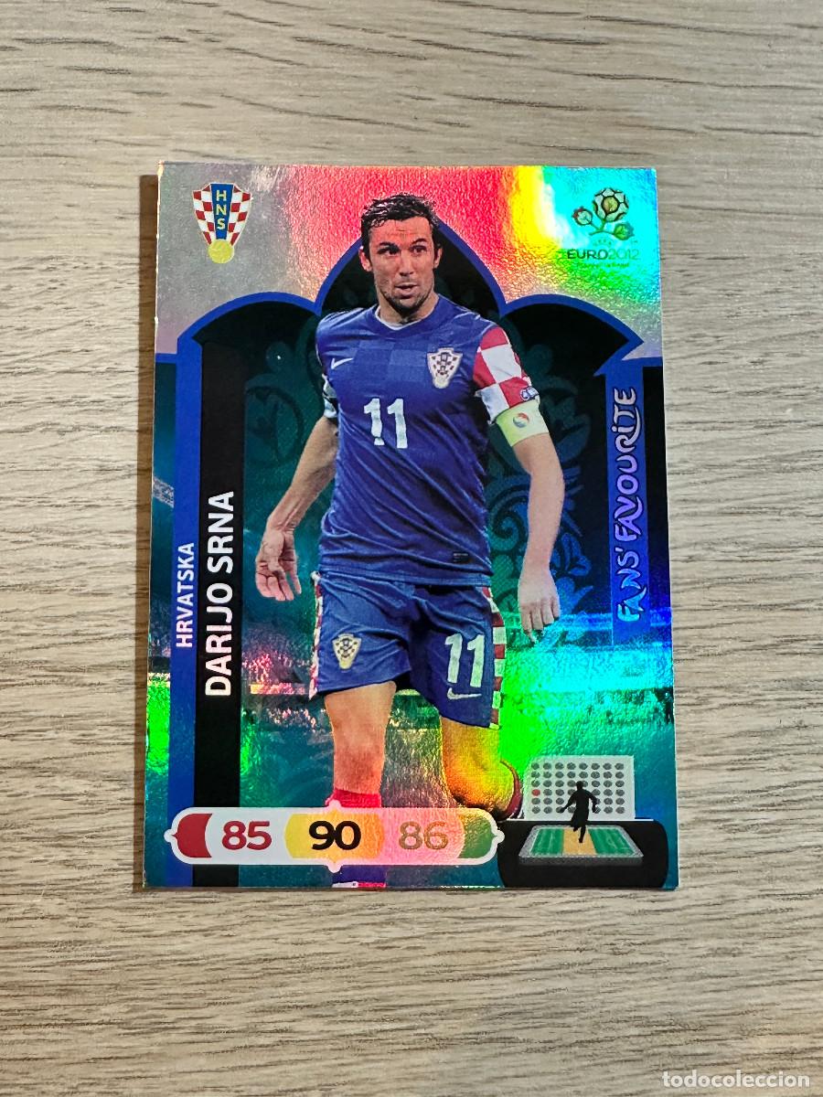 Cromos de F&uacute;tbol: DARIJO SRNA 257 - FANS FAVOURITE - CROACIA ADRENALYN EURO 2012