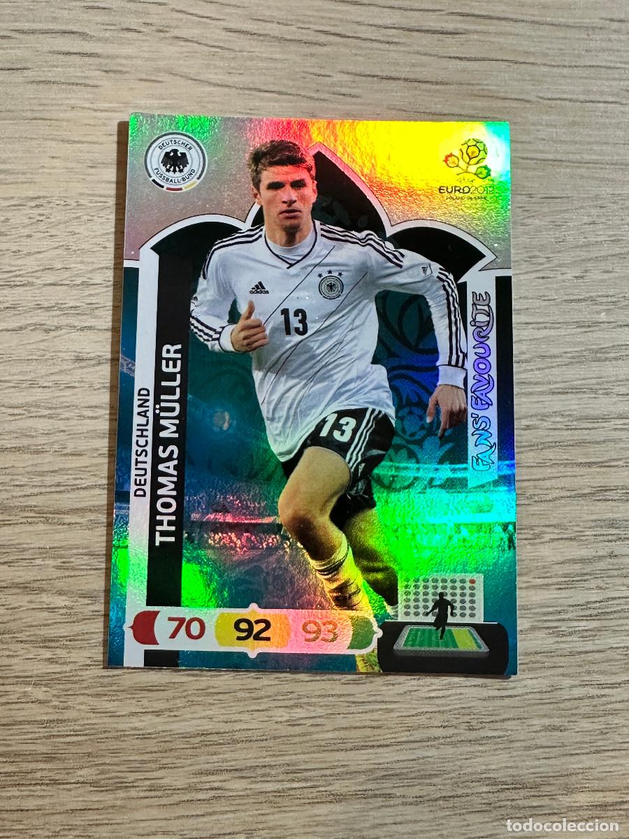 Cromos de F&uacute;tbol: THOMAS MULLER 245 - FANS FAVOURITE - ALEMANIA ADRENALYN EURO 2012