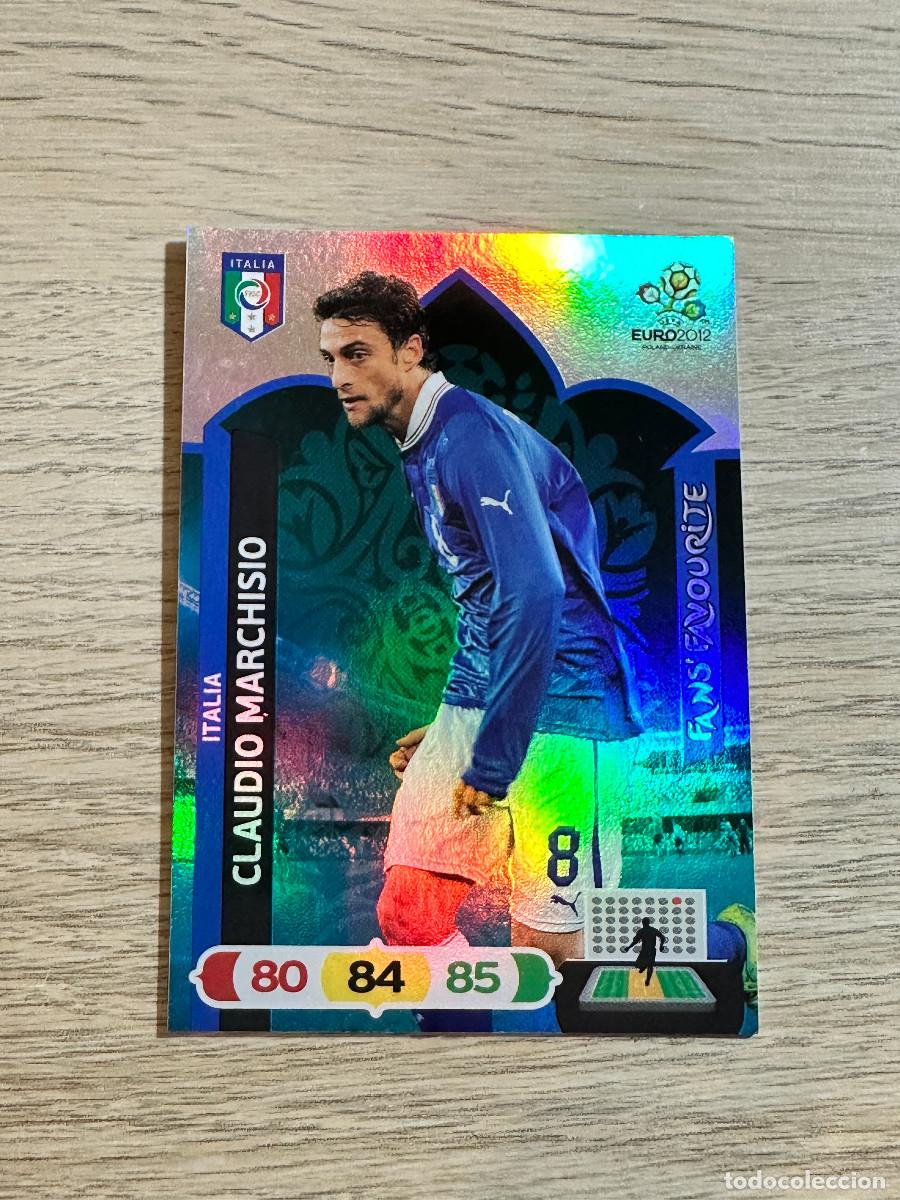 Cromos de F&uacute;tbol: CLAUDIO MARCHISIO 259 - FANS FAVOURITE - ITALIA ADRENALYN EURO 2012