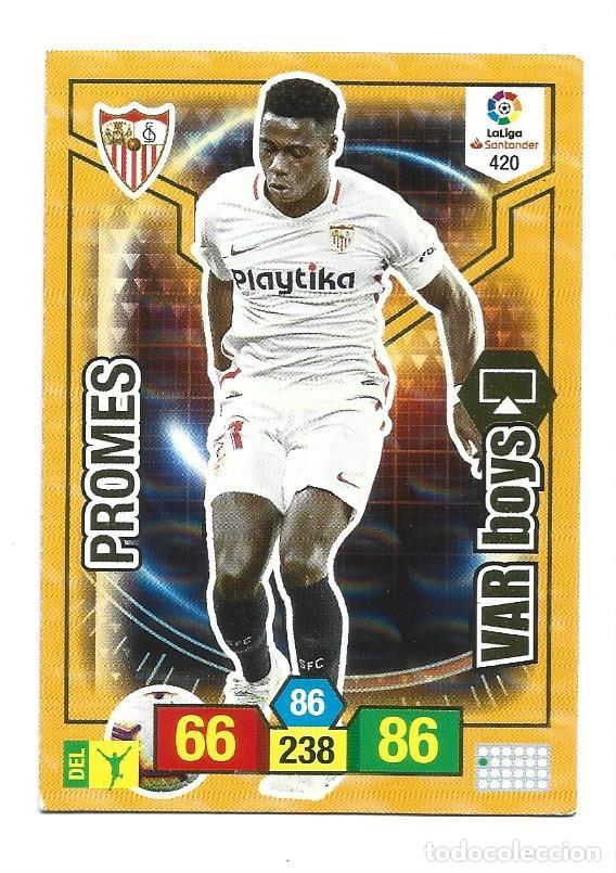 Football Stickers: 1 cromo de futbol adrenalyn liga santander 2018-2019 4/11