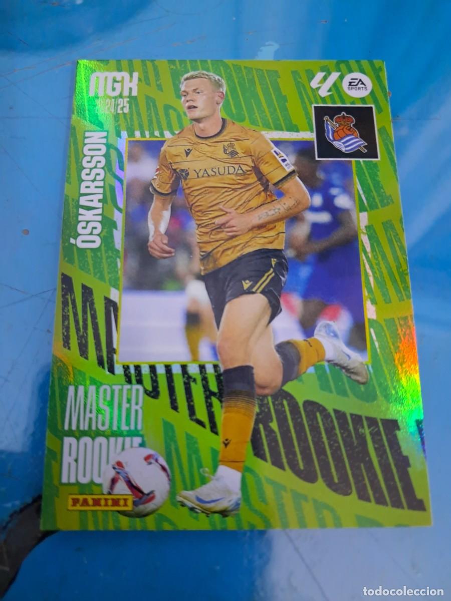 Cromos de F&uacute;tbol: CARD MEGACRACKS TEMPORADA 24/25: MASTER ROOKIE &Oacute;SKARSSON, N&deg; 509