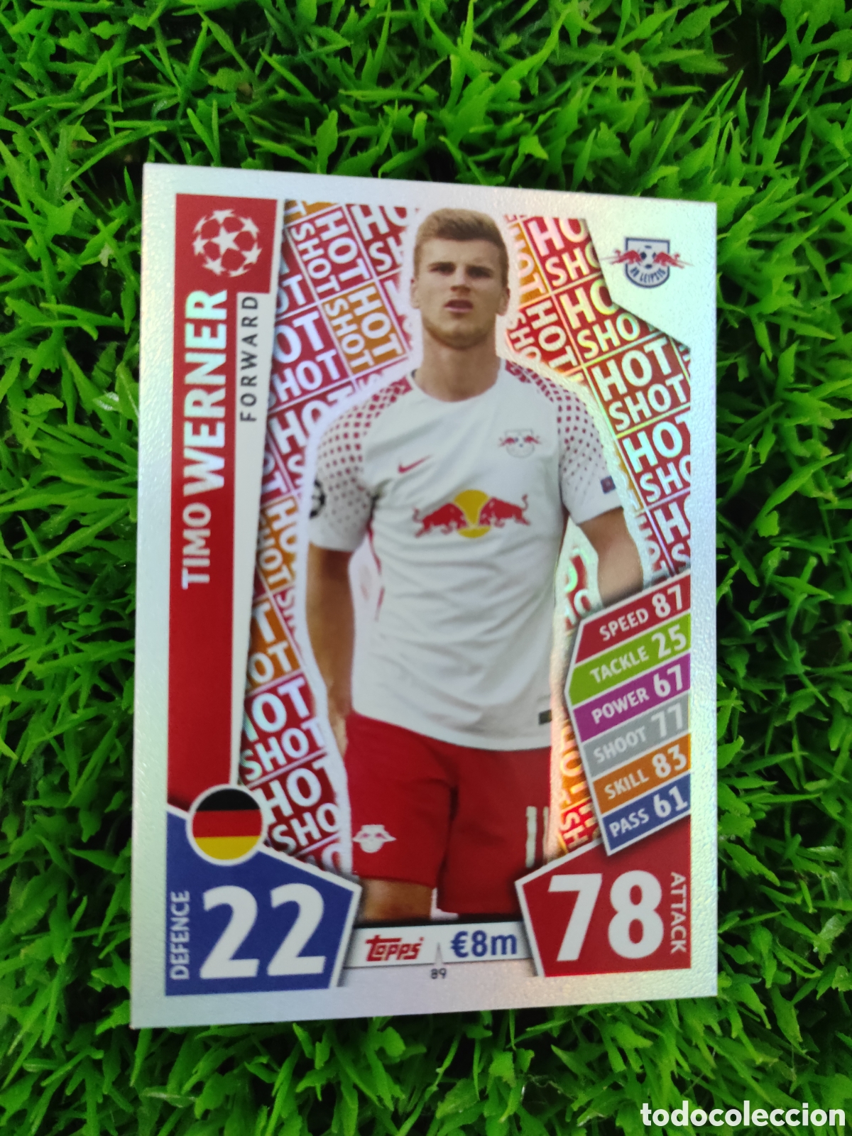 Cromos de f&uacute;tbol: Werner Leipzig Match Attax 17-18 # 89 - Foto 1