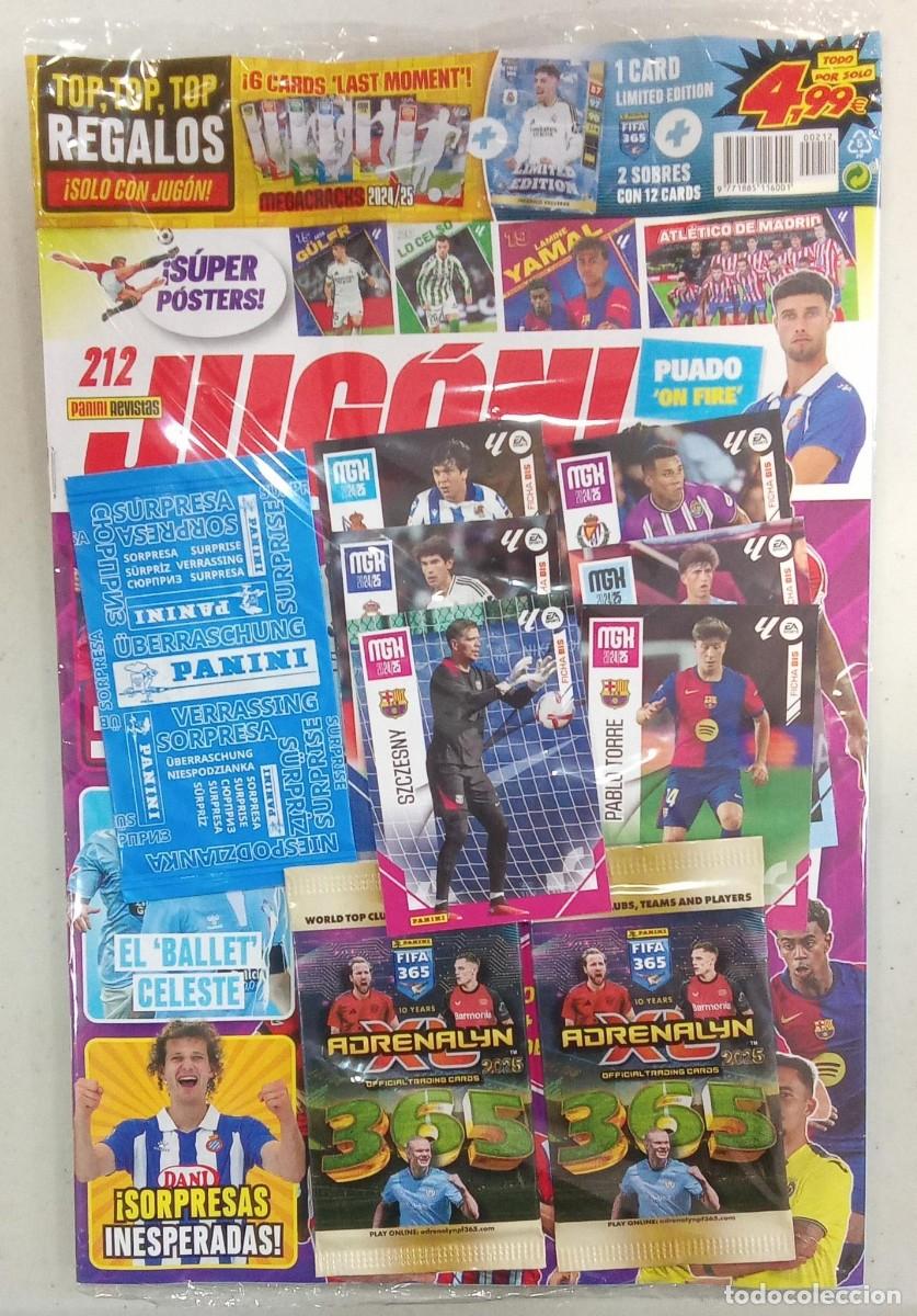 Cromos de f&uacute;tbol: Revista JUG&Oacute;N! n&ordm;212 - Foto 2