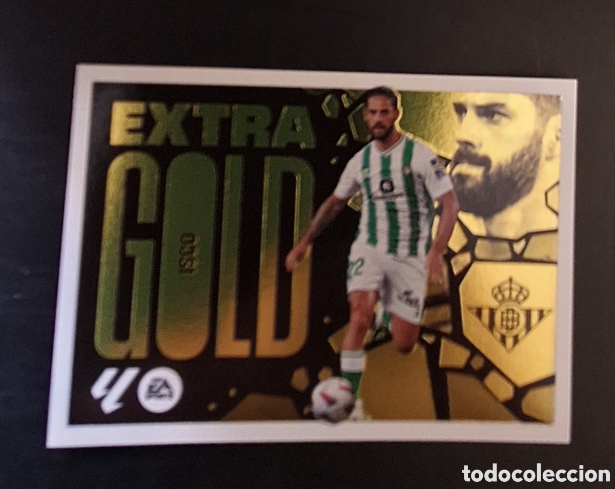 Cromos de F&uacute;tbol: 1 Extra Gold Isco 2024 25