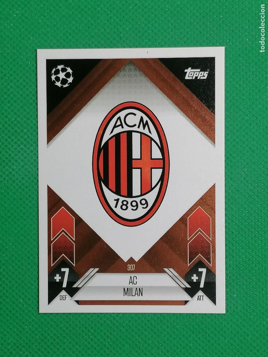 Cromos de F&uacute;tbol: 307 ESCUDO MILAN ⚽ TOPPS MATCH ATTAX 2024 2025 24 25 ⚽