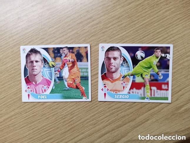 Cromos de f&uacute;tbol: 2012-2013 - Celta de Vigo -- Yoel - Sergio - Foto 1