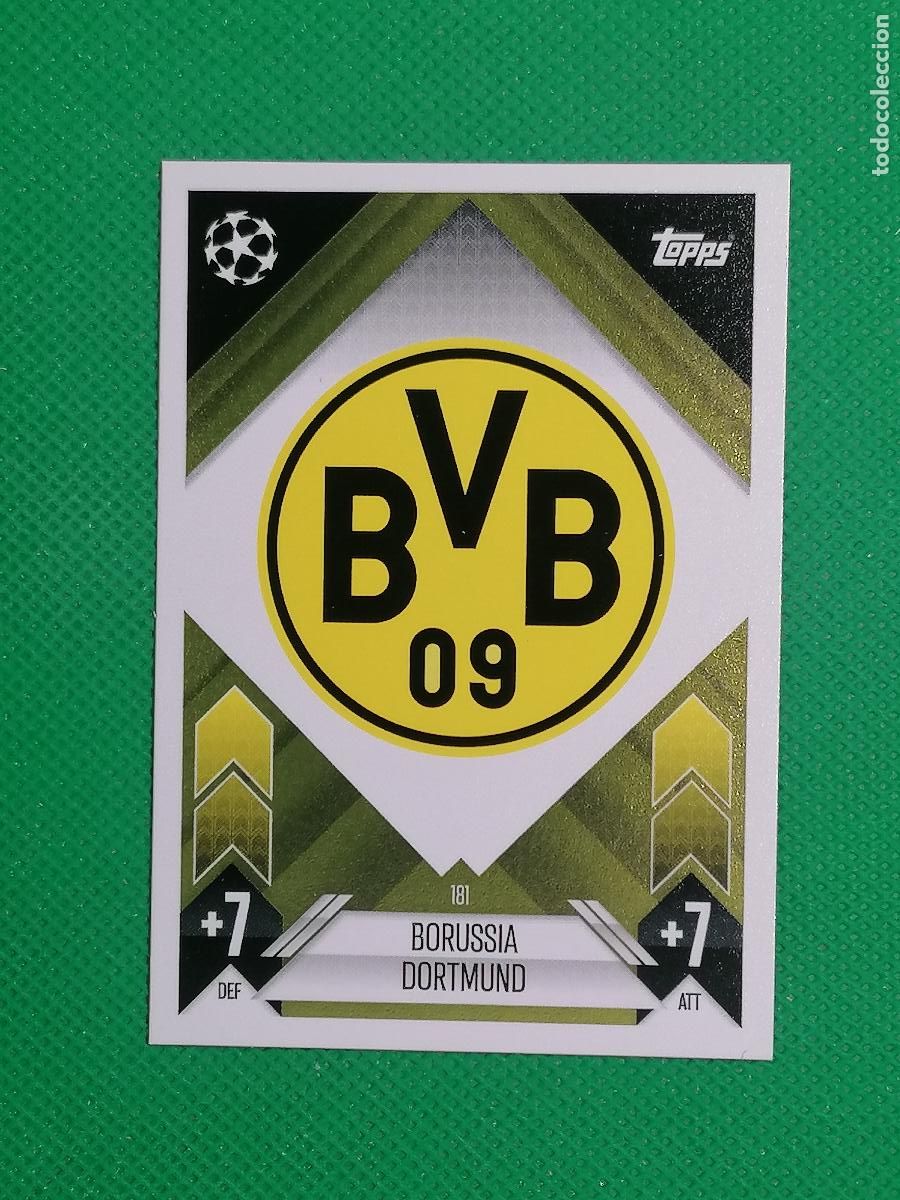 Cromos de f&uacute;tbol: 181 ESCUDO BORUSSIA ⚽ TOPPS MATCH ATTAX 2024 2025 24 25 ⚽