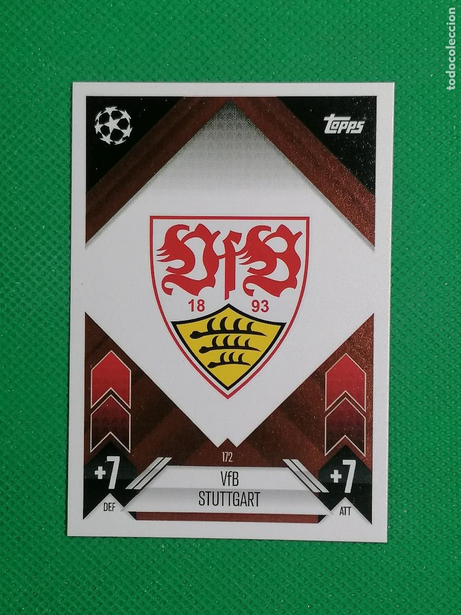 Cromos de F&uacute;tbol: 172 ESCUDO STTUTGART ⚽ TOPPS MATCH ATTAX 2024 2025 24 25 ⚽