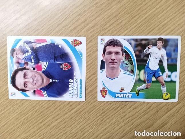 Cromos de f&uacute;tbol: 2012-2013 - R. Zaragoza -- Manolo Jimenez - Pinter - Foto 1